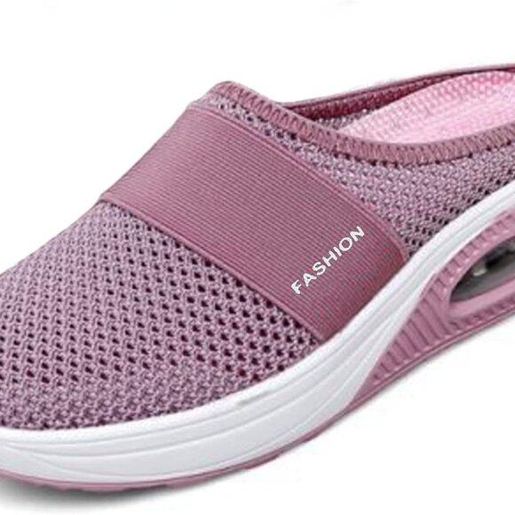 Diabetic Air-Cushion Slip-On Shoes Orthopedic With Arch Support Women